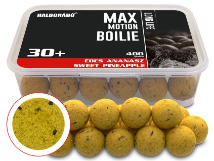 haldorado boilies max motion long life 400g 30mm sladky ananas