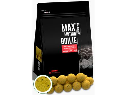 haldorado boilies max motion long life 800g 24mm sladky ananas