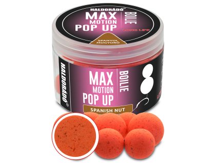 haldorado pop up boilies max motion 50g 16 20mm spanelsky orech