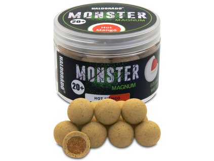 haldorado pop up boilies monster magnum 80g 20mm hot mango