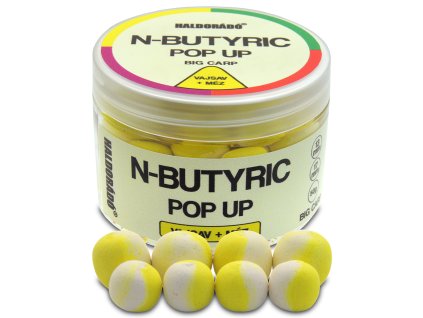 haldorado pop up n butyric big carp 50g 13 17mm kyselina maselna med