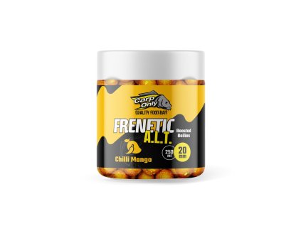 Dipovaný Boilies Frenetic A.L.T. Chilli Mango 20 mm 250 ml