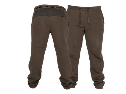 AVID CARP Compound Joggers Brown (Velikost Medium)