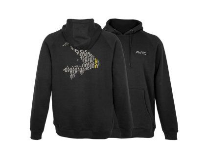 AVID CARP Compound Hoodie Black (Velikost Medium)