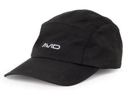 10784 avid carp ksiltovka stealth black waterproof 5 panel cap