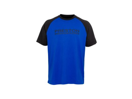 PRESTON INNOVATIONS Lightweight Blue Raglan T-Shirt (Velikost Medium)