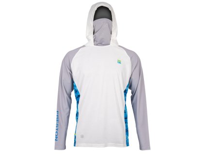 PRESTON INNOVATIONS Performance Hooded Sun Shirt UPF-40 (Velikost Medium)