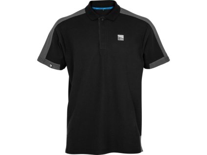 PRESTON INNOVATIONS Core Collection Polo Black (Velikost Medium)
