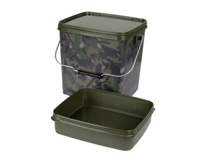 Trakker Kbelík Camo Square Container 13l