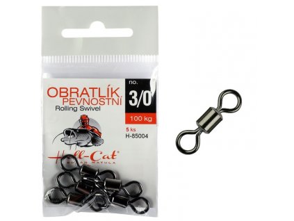 Hell-Cat Obratlík pevnostní Rolling Swivel no.4/0,135kg (5ks)