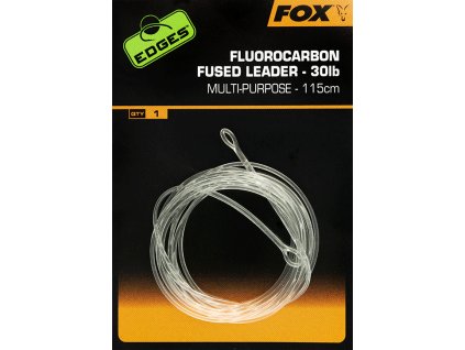 Edges Fluorocarbon Fused Leaders 115cm