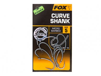 Háčky FOX EDGES Curve Shank