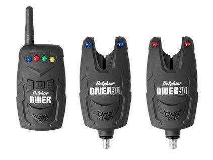 Sada signalizátorů Delphin DIVER 9V (Velikost 2+1)