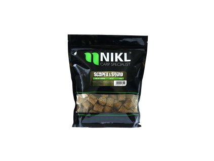 Nikl Pelety Scopex & Squid 1kg (Varianta Nikl Pelety Scopex & Squid 1kg - Průměr: 18mm, Balení: 1kg)
