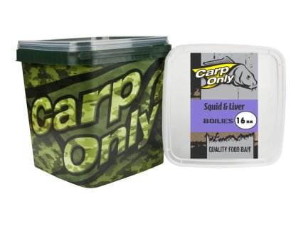 Boilies CARP ONLY Squid Liver 3kg (Varianta SQUID LIVER BOILIE 16MM 3KG)