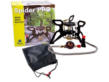 Rybářský skládací vařič SPIDER PRO piezo