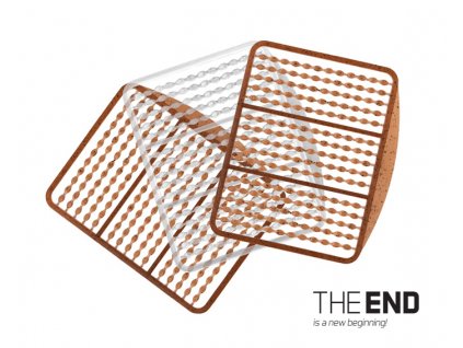 Zarážka Simple THE END / 270ks (Velikost G-ROUND + transp)