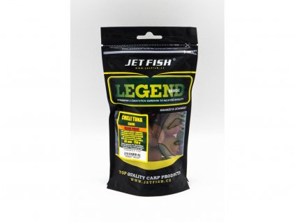 JET FISH Legend Range - Extra tvrdé boilie 250g - 30mm : CHILLI TUNA_CHILLI