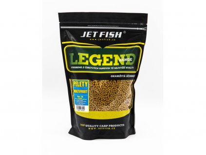 JET FISH Legend Range - Pelety 1kg - 4mm : MULTIFRUIT