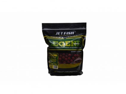 JET FISH Legend Range boilie 3kg - 20mm : SEAFOOD - ŠVESTKA / ČESNEK