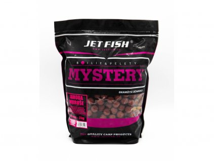 Mystery boilie 3kg - 20mm : JAHODA / MORUŠE