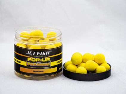 JET FISH Premium clasicc POP-UP 16 mm : CREAM / SCOPEX