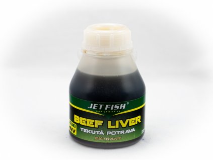 JET FISH Tekuté potravy 250ml : BEEF LIVER EXTRAKT