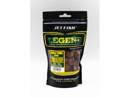 JET FISH Legend Range boilie 250g - 24mm : CHILLI TUNA - CHILLI