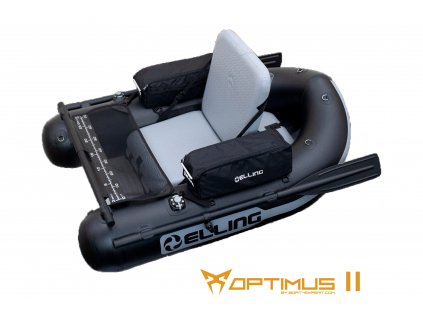 Nafukovací Belly Boaty Elling - Belly Boat Optimus II khaki