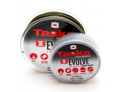 Taska Evolve - Evolve šokový návazec nad montáž hnědý 20m 30lb