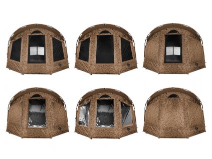 Sada oken pro bivak Delphin C3 LUX