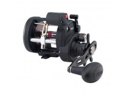 Multiplikátor s radičom a počítadlom Penn Warfare 20 Level Wind Line Counter LH