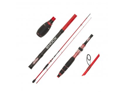 Přívlačový prut Berkley Lighting Shock Red Spin H 2,40m 30-60g