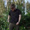 AVID CARP DISTORTION CAMO T-SHIRT (Velikost Medium)