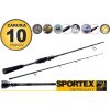 Přívlačové pruty SPORTEX Black Arrow G-3 spin 2-díl