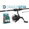 Přívlačový set Delphin ZanderSPIN (Velikost 230cm + 3T + 0,18mm)