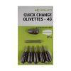 KORUM Quick Change Olivettes (Gramáž 4 g)