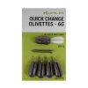 KORUM Quick Change Olivettes (Gramáž 4 g)