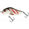 qsd274 slider floating 7cm wounded real grey shiner