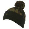 10106 avid carp cepice black and camo bobble hat