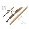 zfish zaveska heavy duty clip complete set 60 mm
