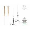 ZFISH Návazec Fluorocarbon Ronnie Rig (Velikost 4)