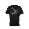 AVID CARP Compound T-Shirt Black (Velikost Medium)