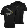 AVID CARP Compound T-Shirt Black (Velikost Medium)