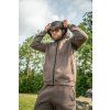 AVID CARP Compound Zip Hoodie Brown (Velikost Medium)