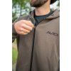 AVID CARP Compound Zip Hoodie Brown (Velikost Medium)