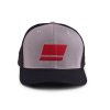 Šiltovka Abu Garcia Flag Trucker Grey Black Black