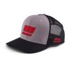 Šiltovka Abu Garcia Flag Trucker Grey Black Black