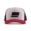 Šiltovka Abu Garcia Flag Trucker Grey Red Black