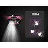 Čelová lampa Delphin QUEEN 3W/1200mAh